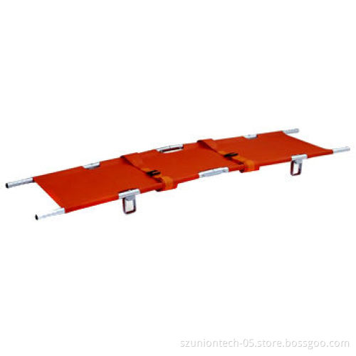 Aluminum Alloy Foldaway Stretcher, Used for Hospitals, Sports, Ambulance, Self-weight 5kg